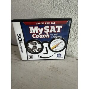 My SAT Coach With The Princeton Review Nintendo DS